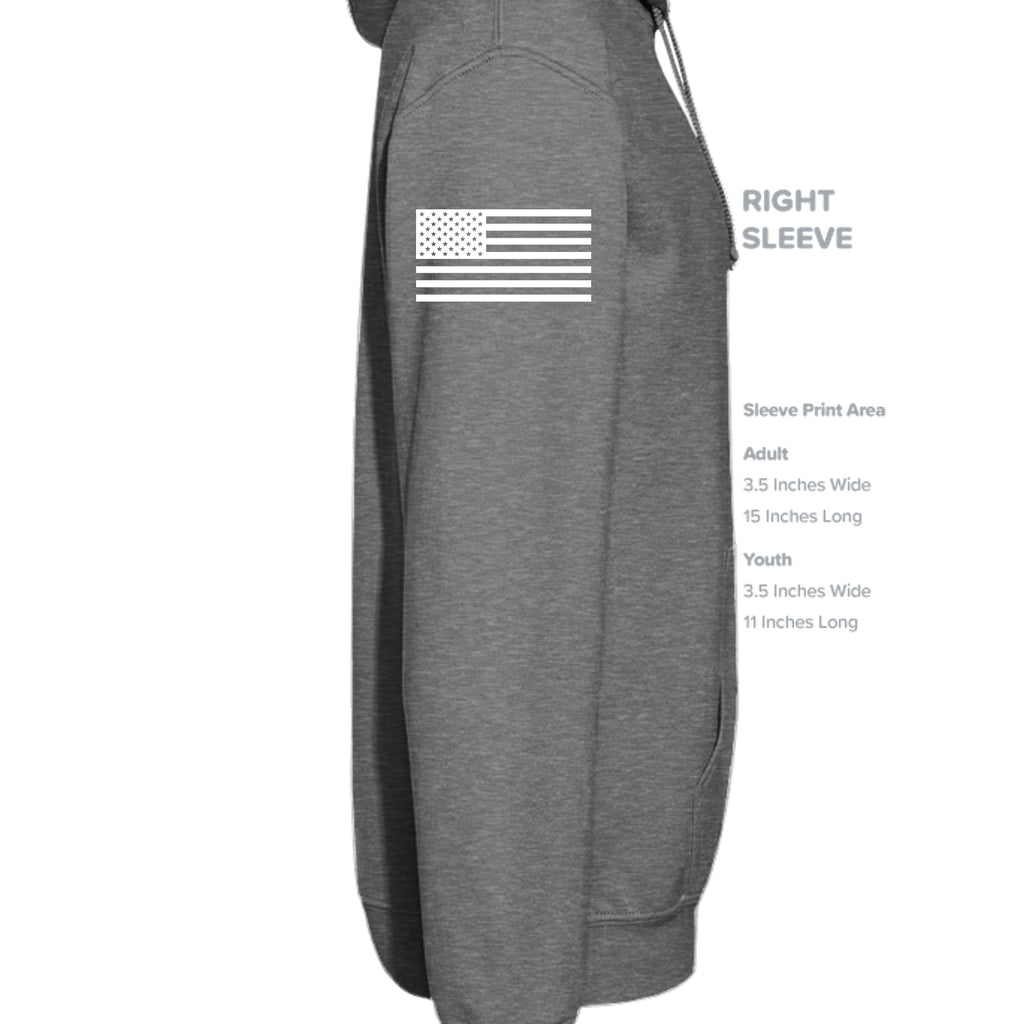 Fan Charcoal Heather - G185 - SLEEVE_RIGHT