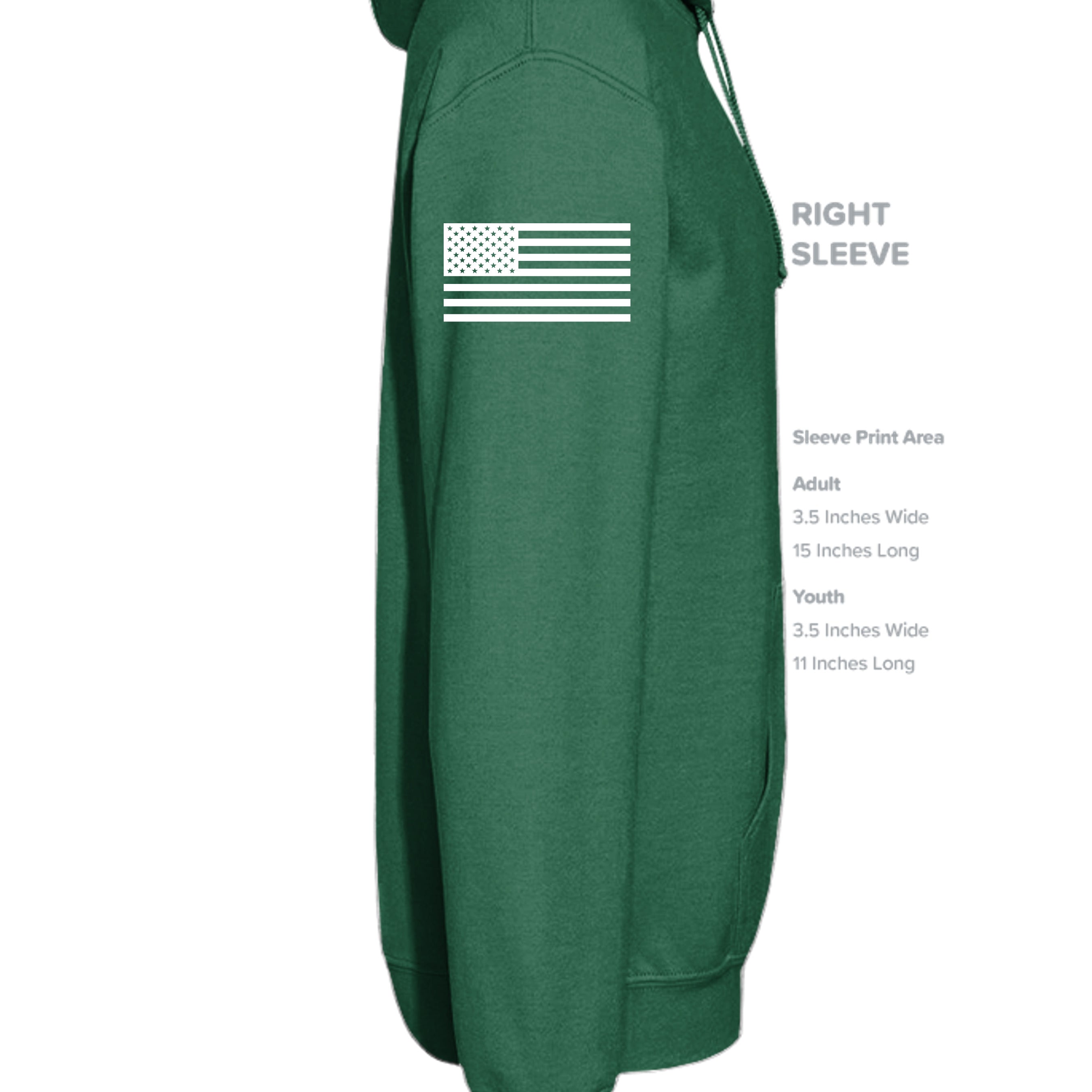 Fan Dark Green - G185 - SLEEVE_RIGHT