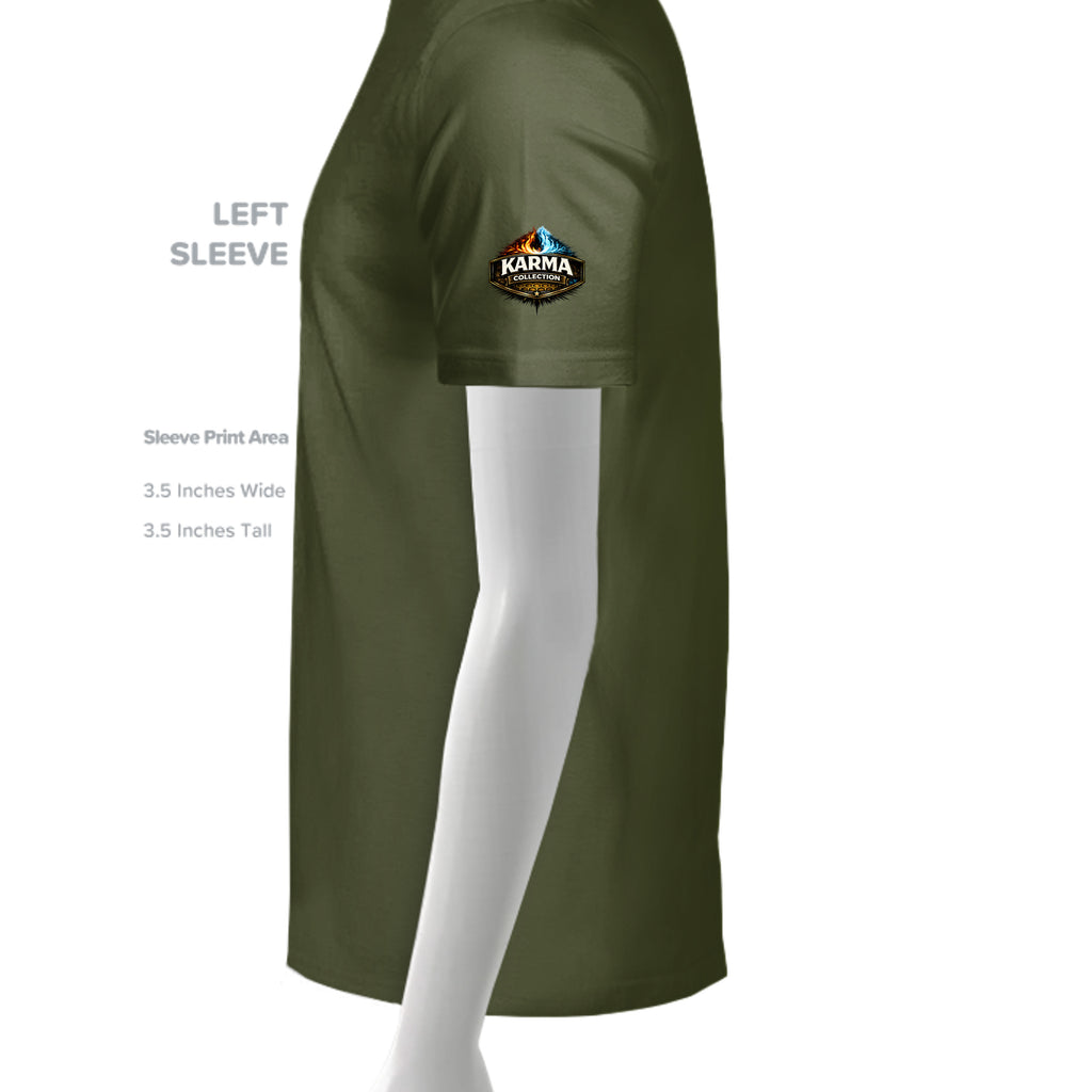 MILITARY GREEN - G500 - SLEEVE_LEFT