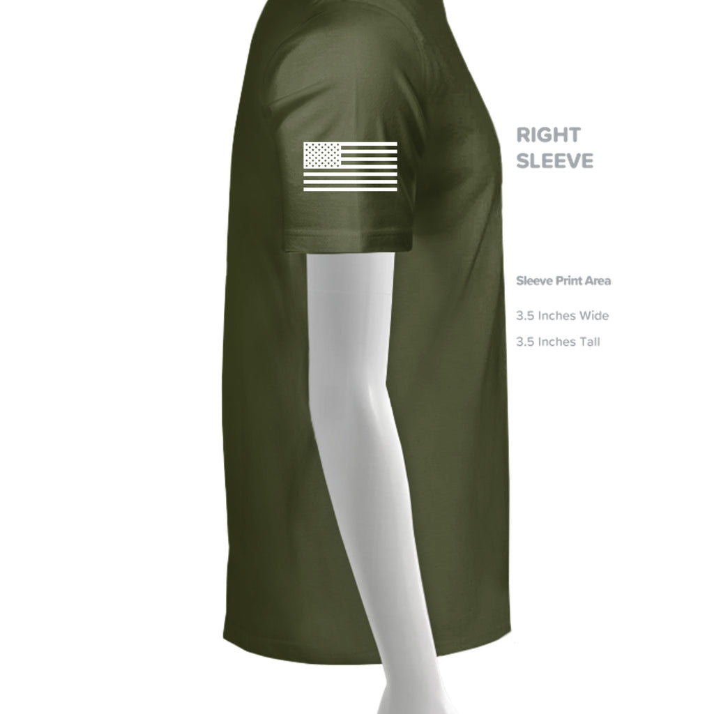 MILITARY GREEN - G500 - SLEEVE_RIGHT