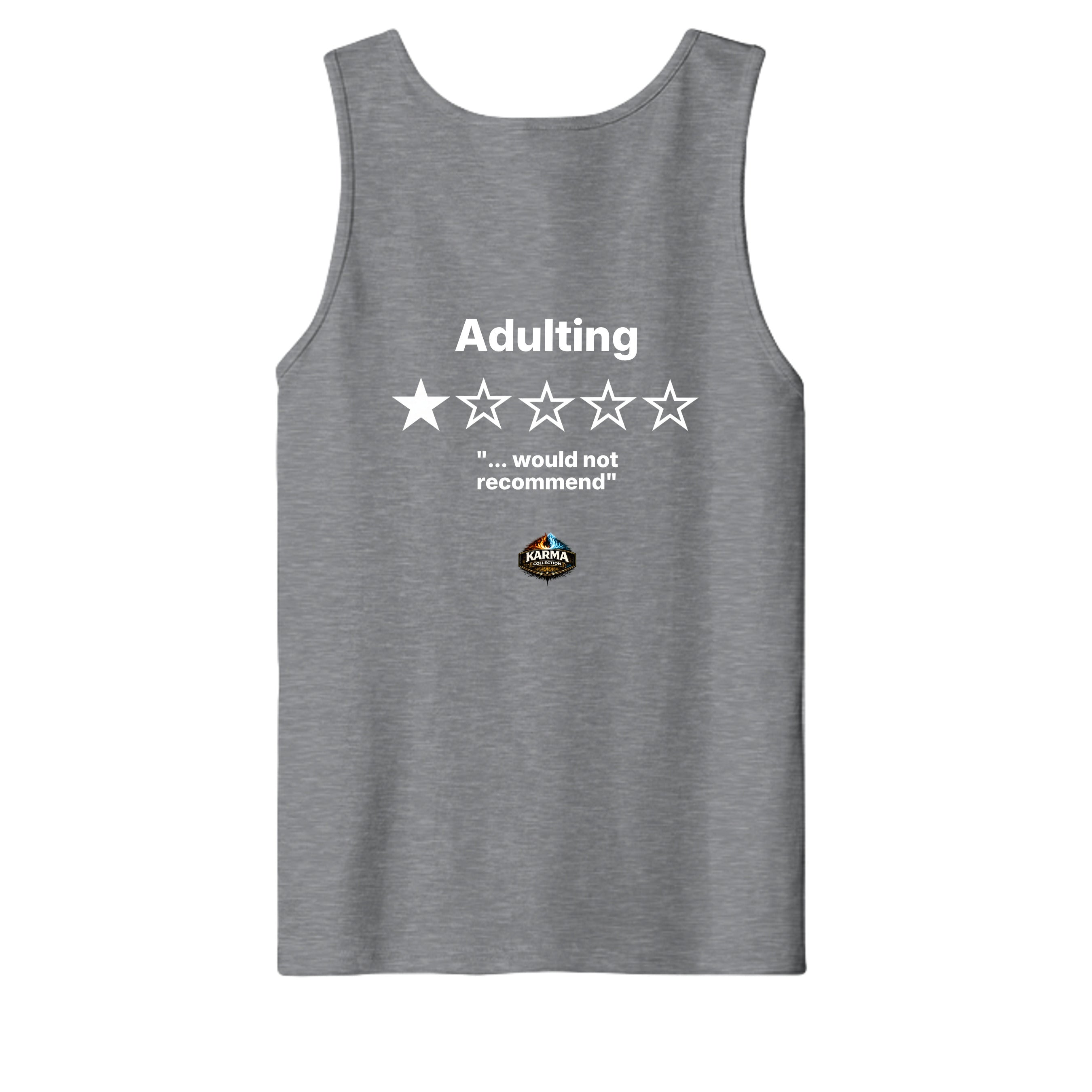Heather Grey - S105 - BACK