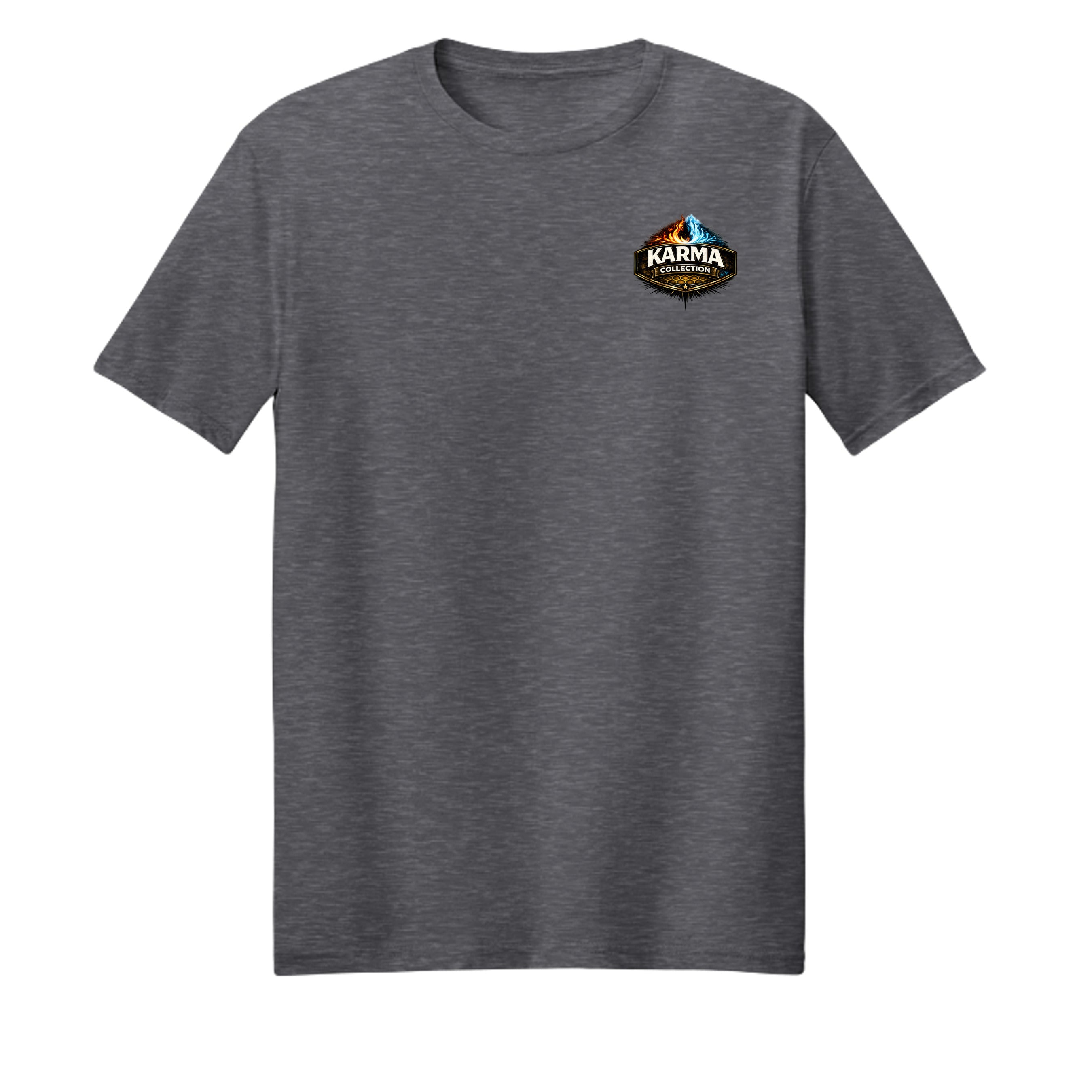 Heather Dark Grey - 3000 - FRONT